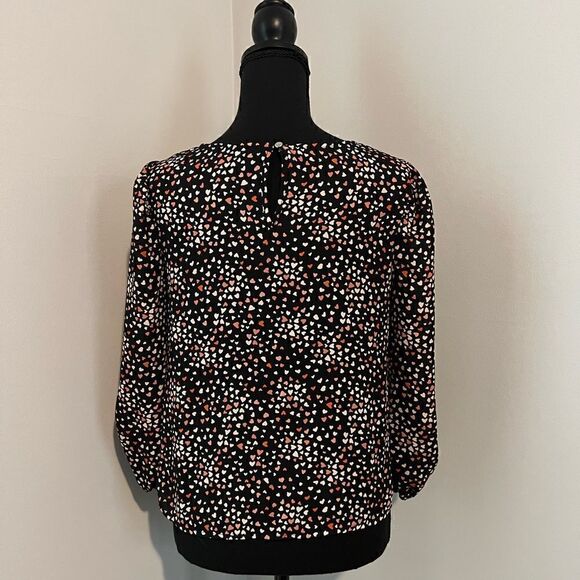Apt. 9 'Hearts' Blouse | Never Worn - Picture 2 of 3